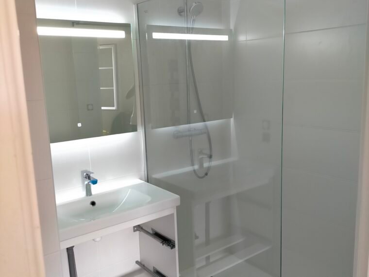 Réalisation SM PLOMBERIE — rénovation de salle de bain