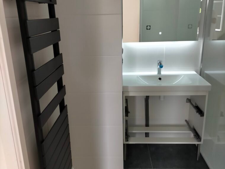 Réalisation SM PLOMBERIE — rénovation de salle de bain