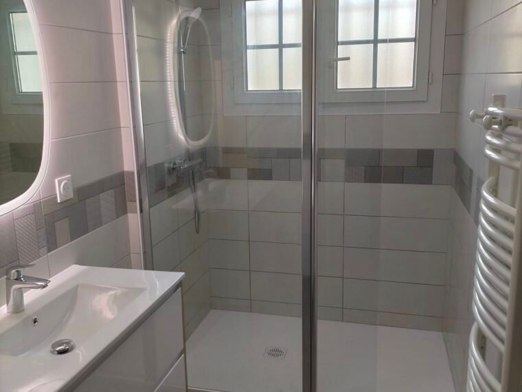 Réalisation SM PLOMBERIE — rénovation de salle de bain
