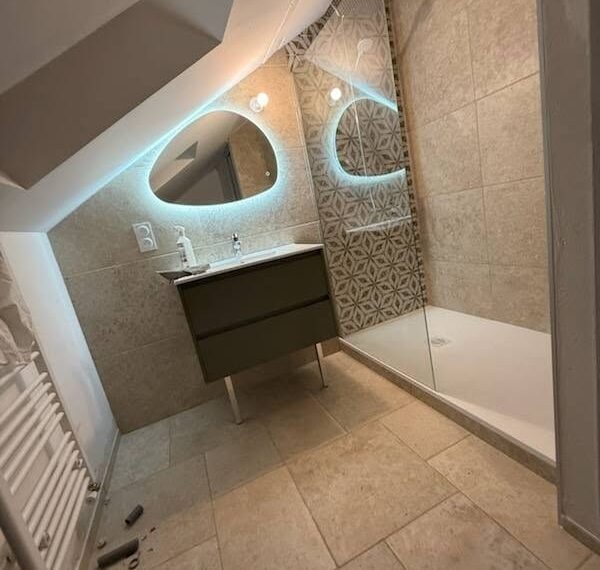 Réalisation SM PLOMBERIE — rénovation de salle de bain