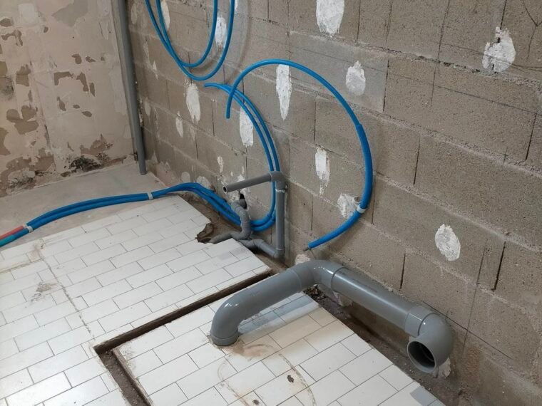 Réalisation SM PLOMBERIE — rénovation de salle de bain