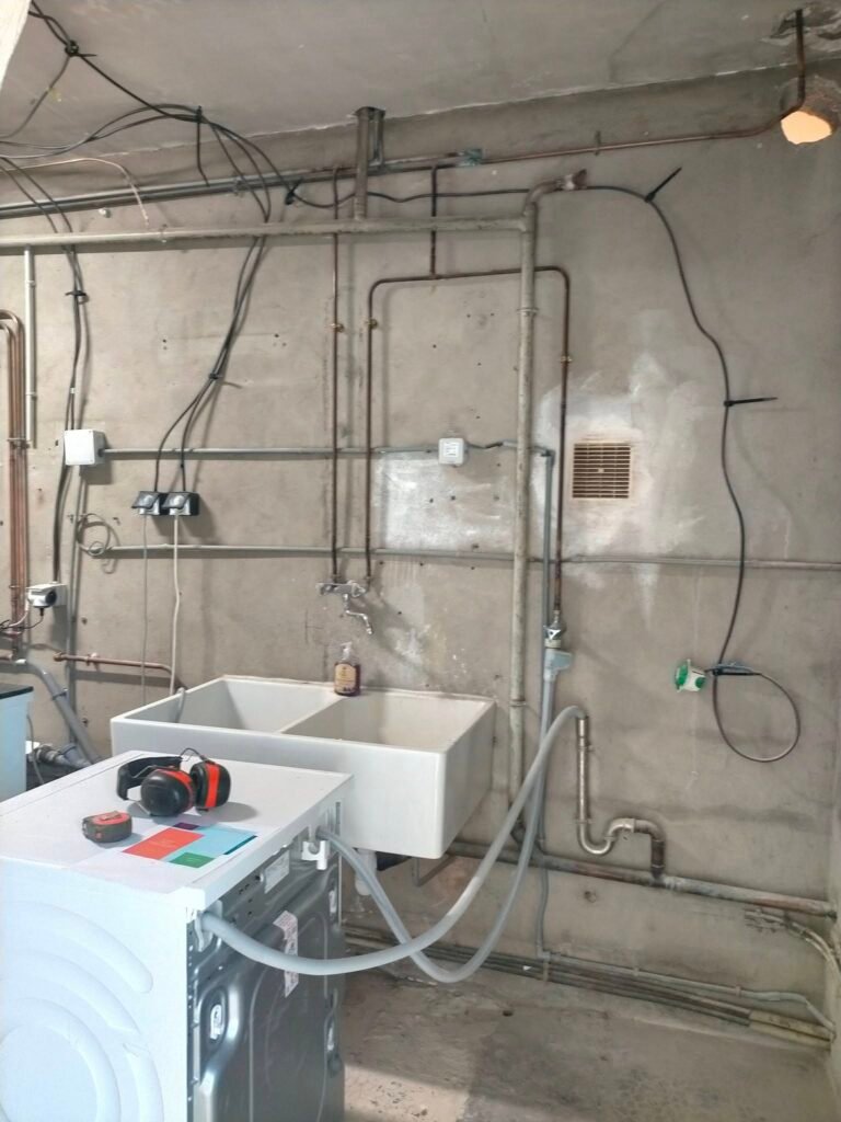 Un chantier dans un logement toujours habité