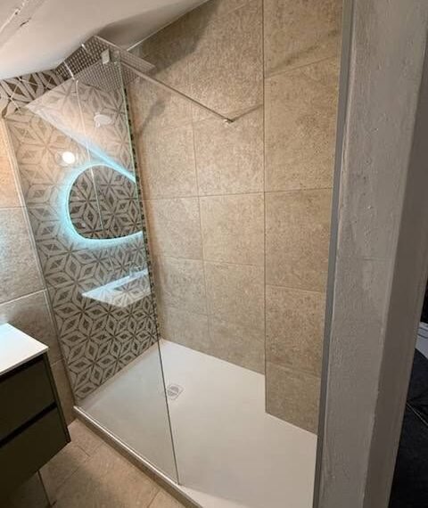 Réalisation SM PLOMBERIE — rénovation de salle de bain