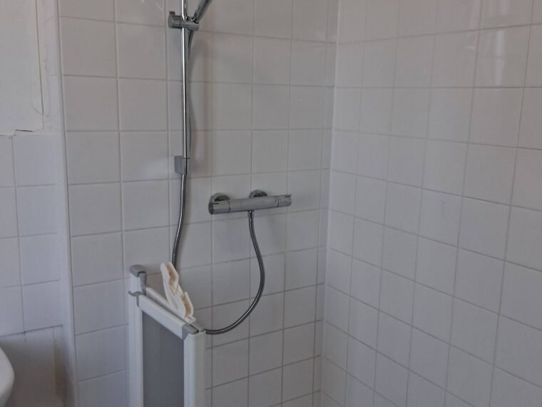 1. La douche de plain-pied
